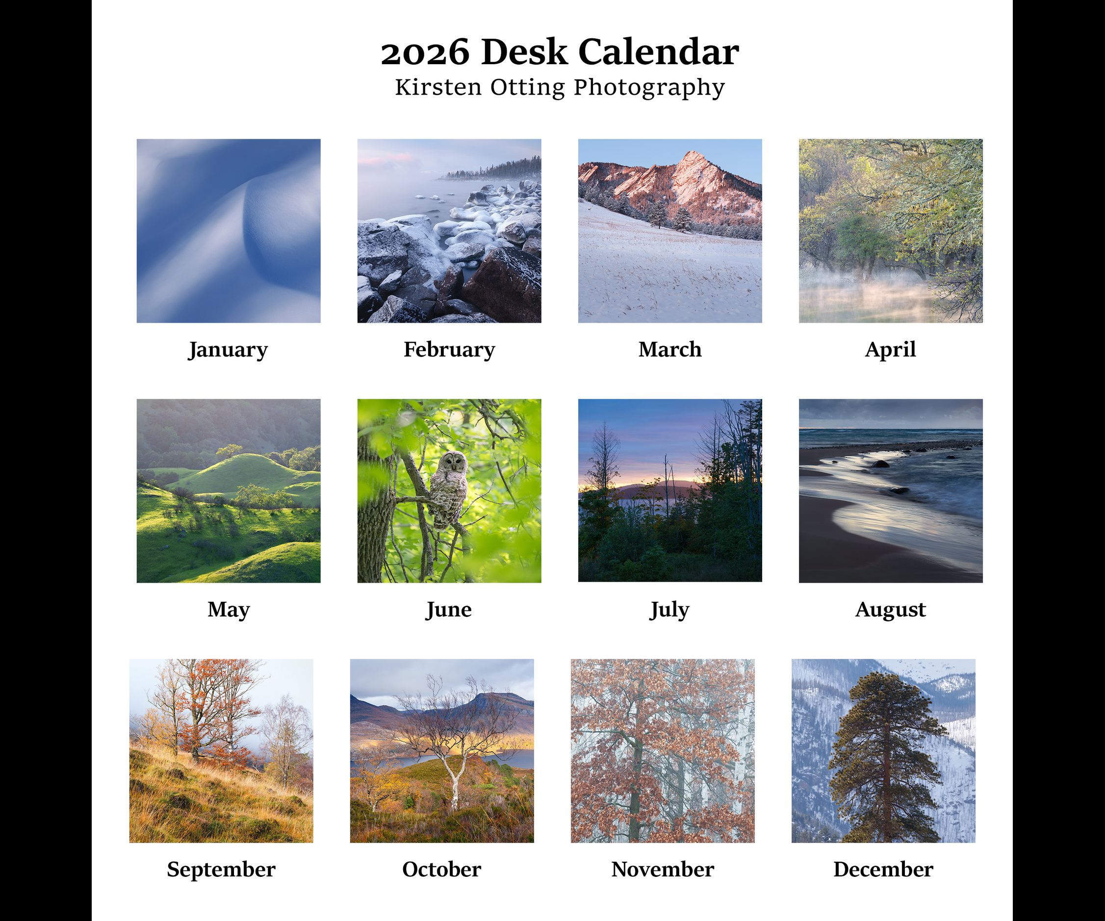 2026 Calendar preview